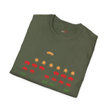 Game Over Vintage Alien T Shirt, Retro UFO Graphic Tee, Space Streetwear Shirt