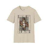 Bounty Hunter Playing Card Retro Space T Shirt, Vintage Sci Fi Graphic Tee, Galaxy Shirt