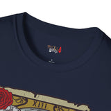 XIII Death Grim Reaper Tarot Card T Shirt, Mystic Graphic Tee, Spiritual Shirt
