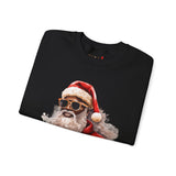 Black Santa 2 Unisex Heavy Blend™ Crewneck Sweatshirt