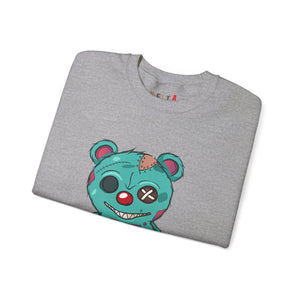 Missing Eye Teddy Bear Sweatshirt