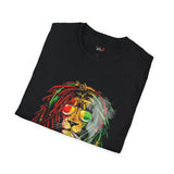 Smoking Rasta Lion Funny Weed T Shirt, Cannabis Graphic Tee, 420 Stoner Shirt