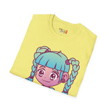Little Girl Chainsaw Unisex Softstyle T-Shirt