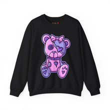 Load image into Gallery viewer, Button Eye Teddy Bear Sweatshirt
