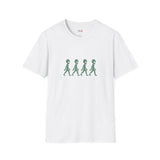 Walking Across Abbey Road Alien T Shirt for Men/Women, Funny UFO Shirt, Sci Fi Graphic Tee