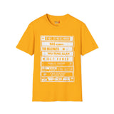 Mix Tape Stack Unisex Softstyle T-Shirt