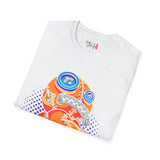 Zipper Mouth Teddy Bear Unisex Softstyle T-Shirt