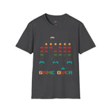 Game Over Vintage Alien T Shirt, Retro UFO Graphic Tee, Space Streetwear Shirt