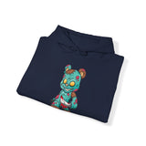Bloody Knife Teddy Bear Hoodie