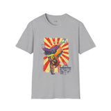 B Boy Samurai Japanese Samurai T Shirt, Asian Graphic Tee, Bushido Warrior Shirt