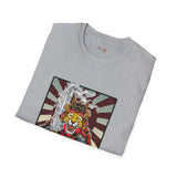 TIger Samurai Warrior Japanese Samurai T Shirt, Asian Graphic Tee, Bushido Warrior Shirt