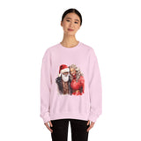 Black Santa 14 Unisex Heavy Blend™ Crewneck Sweatshirt