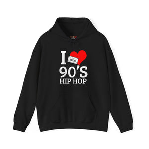 I Love 90's Hip Hop Heavy Blend Unisex Hoodie