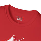 Red Moon Samurai Unisex Softstyle T-Shirt