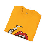 Smoking The Blunt Funny Weed T Shirt, Cannabis Graphic Tee, 420 Stoner Shirt