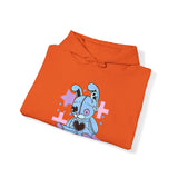 Missing Heart Teddy Bear Hoodie