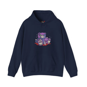 Damaged Teddy Bear Hoodie