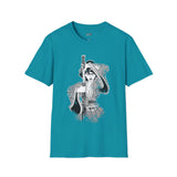 Fem Warrior Japanese Samurai T Shirt, Asian Graphic Tee, Bushido Warrior Shirt