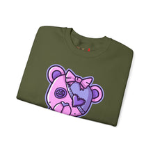 Load image into Gallery viewer, Button Eye Teddy Bear Sweatshirt
