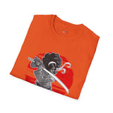 Afro Samurai Queen Japanese Samurai T Shirt, Asian Graphic Tee, Bushido Warrior Shirt