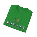 CaNNabIS Funny Weed T Shirt, Cannabis Graphic Tee, 420 Stoner Shirt
