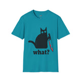 What? Funny T Shirt Relatable Meme Tee Sarcastic Humor Graphic Shirt