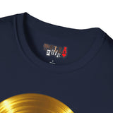 Melting Gold Record Unisex Softstyle T-Shirt