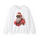 Black Santa 2 Unisex Heavy Blend™ Crewneck Sweatshirt
