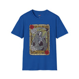 XIII Death Grim Reaper Tarot Card T Shirt, Mystic Graphic Tee, Spiritual Shirt