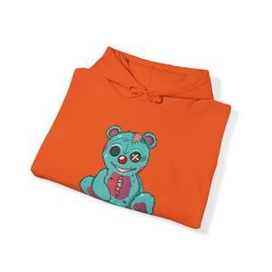 Missing Eye Teddy Bear Hoodie