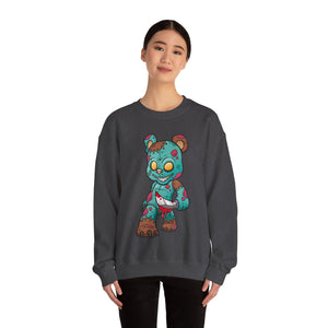 Bloody Knife Teddy Bear Sweatshirt