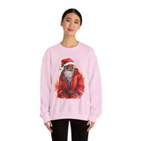 Black Santa 43 Unisex Heavy Blend™ Crewneck Sweatshirt