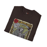 XIII Death Grim Reaper Tarot Card T Shirt, Mystic Graphic Tee, Spiritual Shirt