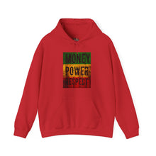 Load image into Gallery viewer, Money Power Respect Heavy Blend Unisex Hoodie
