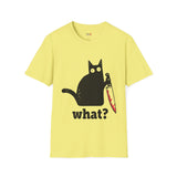 What? Funny T Shirt Relatable Meme Tee Sarcastic Humor Graphic Shirt