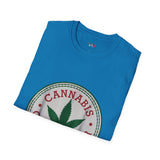 Cannabis Connoisseur Funny Weed T Shirt, Cannabis Graphic Tee, 420 Stoner Shirt