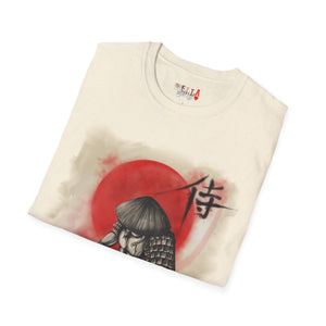 Red Moon Samurai Unisex Softstyle T-Shirt