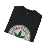 Cannabis Connoisseur Funny Weed T Shirt, Cannabis Graphic Tee, 420 Stoner Shirt