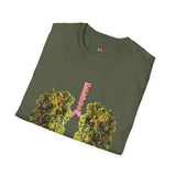 Weed Lungs Funny Weed T Shirt, Cannabis Graphic Tee, 420 Stoner Shirt