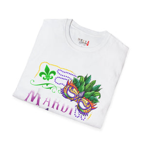 Mardi Gras Masks Unisex Softstyle T-Shirt