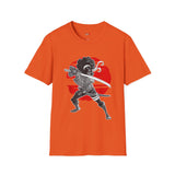 Afro Samurai Queen Japanese Samurai T Shirt, Asian Graphic Tee, Bushido Warrior Shirt