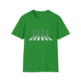 Walking Across Abbey Road Alien T Shirt for Men/Women, Funny UFO Shirt, Sci Fi Graphic Tee