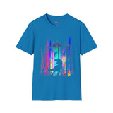 Dino Abduction Alien T Shirt for Men/Women, Funny UFO Shirt, Sci Fi Graphic Tee