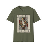 Bounty Hunter Playing Card Retro Space T Shirt, Vintage Sci Fi Graphic Tee, Galaxy Shirt