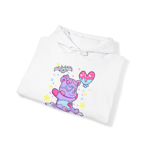 Happy Balloon Teddy Bear Hoodie