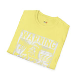 Warning Choking Hazard Retro Space T Shirt, Vintage Sci Fi Graphic Tee, Galaxy Shirt