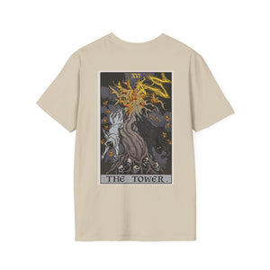 XVI The Tower Rear Print T-Shirt