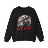 Bitches be Trippin Unisex Heavy Blend™ Crewneck Sweatshirt