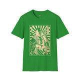 Samura DJ Japanese Samurai T Shirt, Asian Graphic Tee, Bushido Warrior Shirt