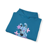 Missing Heart Teddy Bear Hoodie